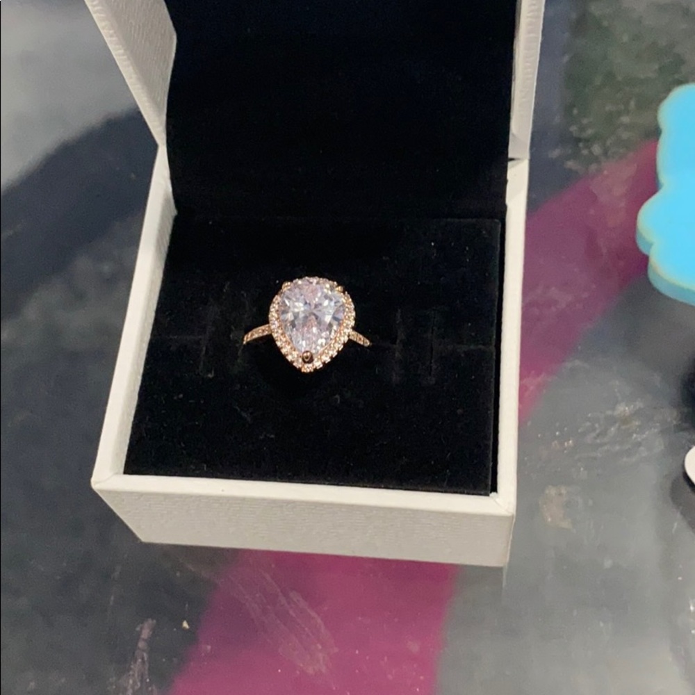 Pandora ring rose Gold plated